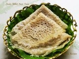 Kodo millet neer dosa - Varagu neer dosa - Harka neer dosa