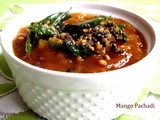 Mango Pachadi - Maangai Pachadi - Tamil New year Special Recipe