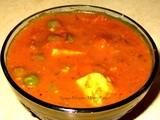 Matar paneer recipe -Mutter paneer recipe -  Paneer Peas Masala