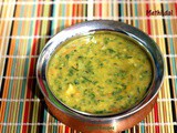 Methi dal recipe - Menthi Kura Pappu Recipe - Vendhaya keerai paruppu