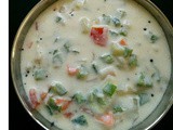 Mixed Vegetable Raita - Mix Veg Raita Recipe