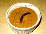 Nuvvula pachadi - Ellu pachadi - For Idli dosa  and pongal - Til ki Chutney