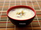 Paneer Kheer Recipe - Channar Payesh Recipe - Paneer Payasam