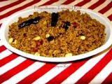 Puliyodharai  - Authentic  Pulihora - Tamarind Rice -  Step Wise Pictures