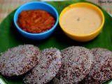 Ragi Idli Recipe - Soft Ragi Idli - Finger Millet Idli