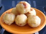 Rava Ladoo - Easy Diwali Sweet - Step Wise Pictures - Rava Laddu