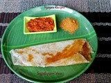 Sabudana Dosa /saggubiyyam dosa/javvarisi dosa