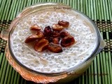 Sabudana semiya kheer  - saggubiyyam semiya payasam - javvarisi semiya payasam