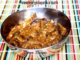 Vankaya gasagasala kura (Andhra Style) - Spicy Brinjal Poppy seeds curry - Eggplant khuz khuz curry
