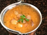 Vengaya Sambar - Chinna Vengaya Sambar - Onion Sambar