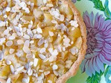 Almond and apple tart