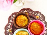 Basil flavored zucchini muffin - Muffin με κολοκύθι και βασιλικό