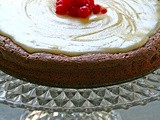 Buckwheat and almond chocolate cake with vanilla buttercream - Κέικ σοκολάτας με φαγόπυρο και αμύγδαλο