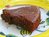 Chocolate, hazelnut and buckwheat cake - Κέικ με σοκολάτα, φουντούκια και φαγόπυρο