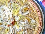 Coconut fennel tart - Τάρτα με φινόκιο και καρύδα (ζύμη χωρίς γλουτένη)