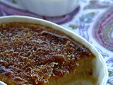 Creme brulee with pumkin - creme brulee κολοκύθα