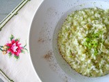 Fennel and brown butter risotto with parsley pesto - Ριζότο με φινόκιο και πέστο μαιντανού
