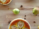 Pears and almond cream tart - Τάρτα με κρέμα αμυγδάλου και αχλάδια