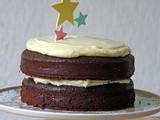 Red wine velvet cake with mascarpone cream filling - Τούρτα  red velvet  με κόκκινο κρασί και κρέμα μασκαρπόνε