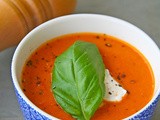Roasted cherry tomato soup - Σούπα με ψητα ντοματίνια