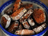 Spelt and chestnut flour cacao nibs cantuccini - Παξιμαδάκια με αλεύρι κάστανου, αλεύρι Σπέλτα και νιφάδες κακάο