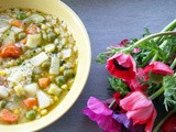 Spring minestrone soup - Ανοιξιάτικη σούπα μινεστρόνε