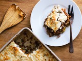 Cauliflower Courgette Moussaka