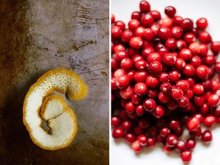 Mulled Wine Cranberry Sauce & Pumpkin Cornbread