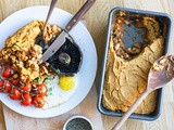 Pumpkin Cornbread Baked Bean Casserole (& Full English Breakfast)