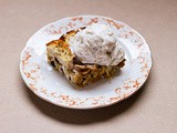 Zemlovka (Apple Bread Pudding)