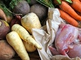 A cobbler topping on tipperary rabbit stew