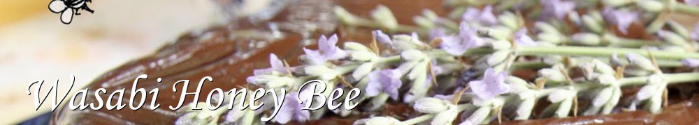 Very Good Recipes - Wasabi Honey Bee