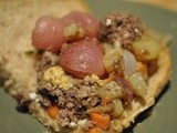 Cloudy day stove top meatloaf