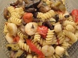 Spicy Seafood Ratatooie with Rotini, Because i Cannot Pronounce Ratatouille