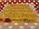 Cherry & Almond Microwave Fudge