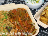 Lubia bi Zeit with Maftoul & Spiced Roast Potatoes - Suma Blogger's Network