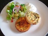 Mini Spinach and Feta Pies (Easy Spanakopita)