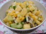 Pineapple, Cucumber and Sweetcorn Salsa