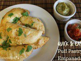 Puff Pastry Empanadas with Black Beans