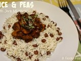 Rice & Peas with Jerk Mushrooms