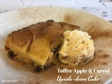 Toffee Apple & Carrot Upside-down Cake - Suma Blogger's Network