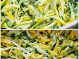 Patriotic Zucchini Slaw