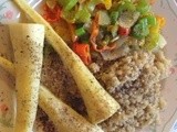 Sauted Veggies, Parsnips and Quinoa