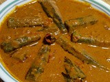Bhindi ka salan - a special tangy Okra/lady's finger recipe