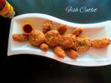 Fish cutlets - Kerala style