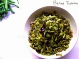 Green Beans Thoran Kerala style |Beans Poriyal|Beans stir fry with ground coconut |Onam Sadya Special