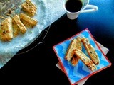 Healthy sugar free Biscotti made up of Oats ,apricots and plums