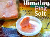 Himalyan Pink salt - the healthy salt for making homemade foods for baby