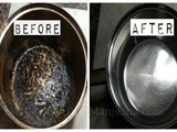 How to clean burnt pan or pot easily |Useful cleaning Hack