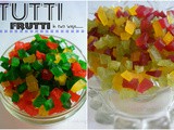 How to -make tutti frutti at home in 2 different ways|Candied Papaya|Dry fruit cubes recipe